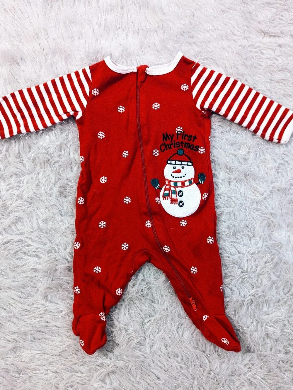 Baby Boys Size 0/3 Months Winter Sleepers